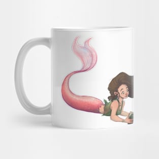 Mermaids and books Mug